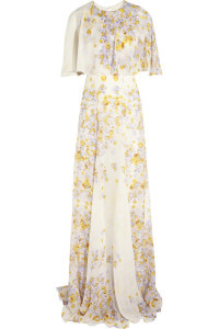 Giambattista Valli floral-print silk-chiffon gown